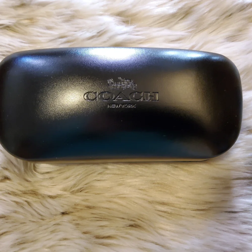 Coach Black Sunglasses Case GUC